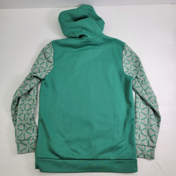 NIKE Therma-Fit Men's Sz S Hoodie Pullover Green Volt DD1762-350 EUC - Picture 8 of 12